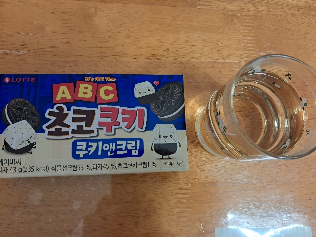 롯데제과 ABC 초코쿠키 쿠키앤크림