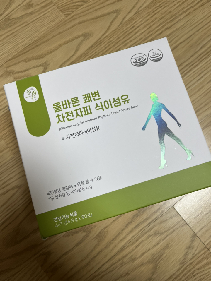 올바른 쾌변 차전자피 식이섬유 과립형