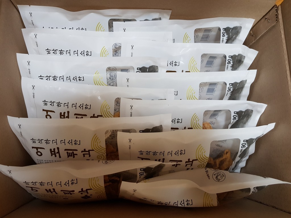 [동일식품 본사]어포튀각 12봉지 빠삭이 꾸이꾸이