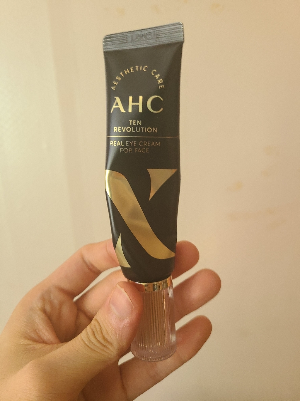 AHC 텐 레볼루션 리얼 아이크림 포 페이스 시즌10 x5 리뷰 후기