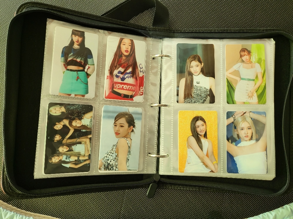 아이브 IVE 포토카드 100장 포카 아이돌 굿즈 폴꾸 포꾸 꾸미기 안유진 가을 레이 장원영 리즈 이서