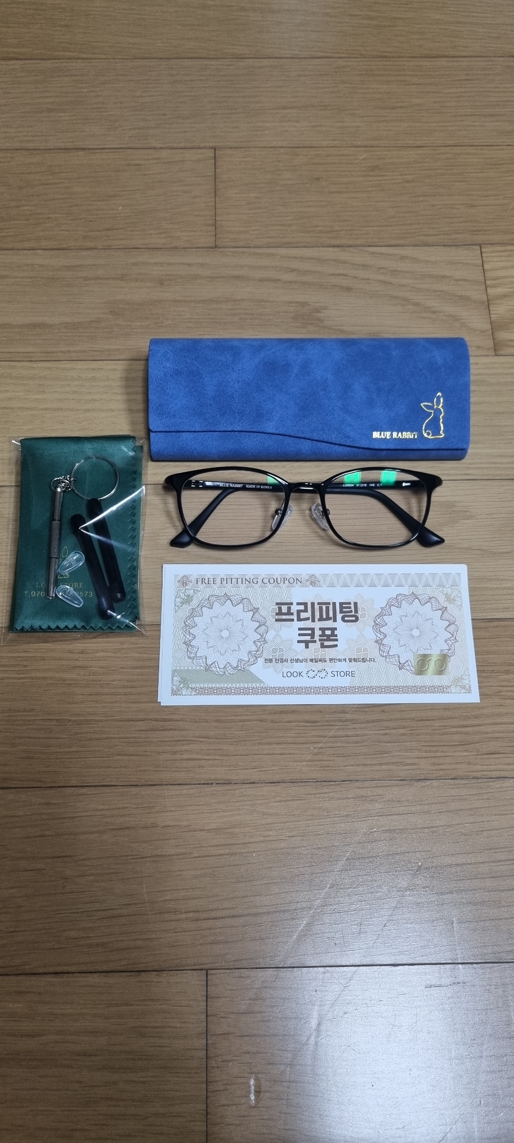 룩스토어 울템 뿔테 블루라이트차단 안경 U0004