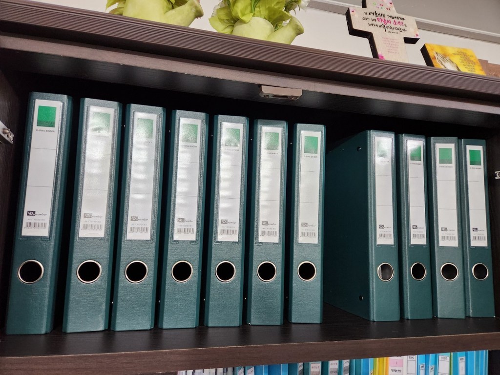 알파 합지 D링 바인더 KD-301 A4 3공 200매