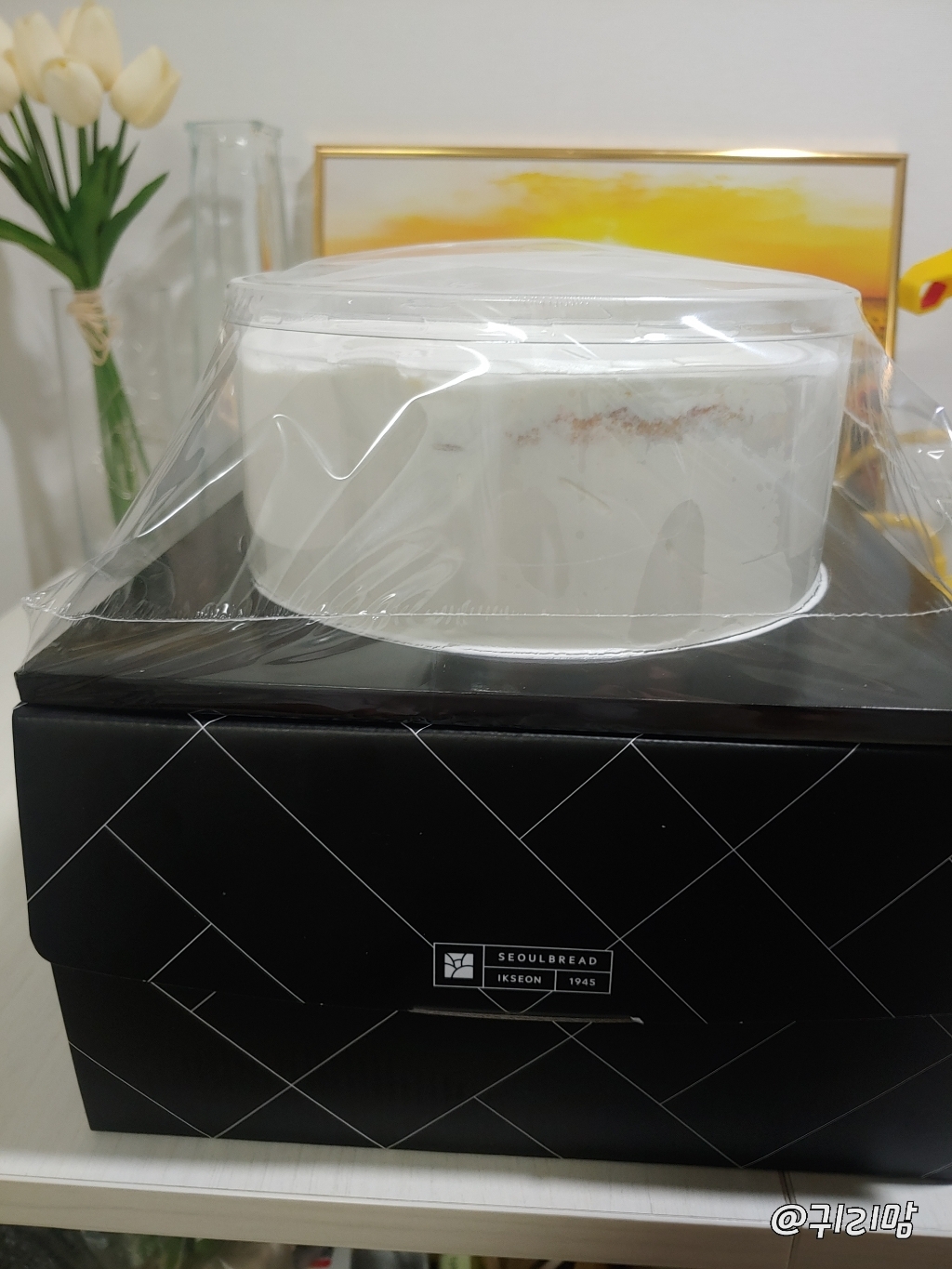 서울브레드 순우유 크림 홀케이크