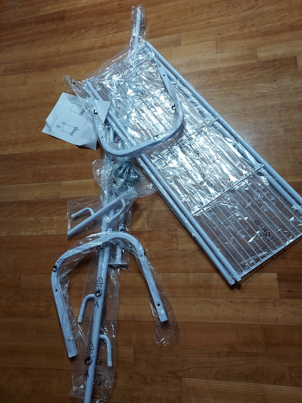 코멧 홈 2단 수납 이동식 행거