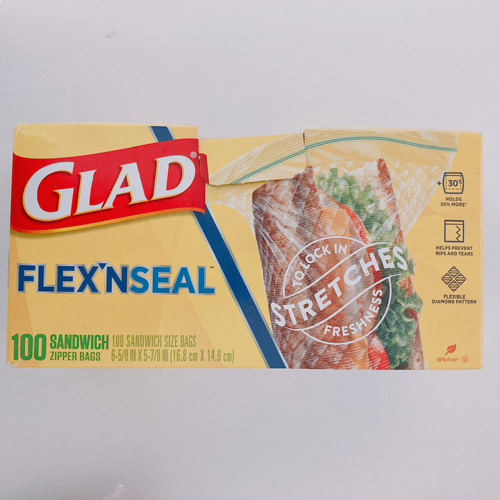 글래드 플렉스앤씰 샌드위치백