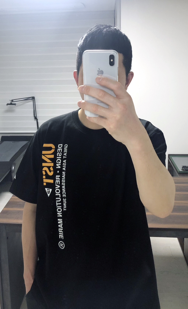 간쓰리 3X 아머먼트 반팔티