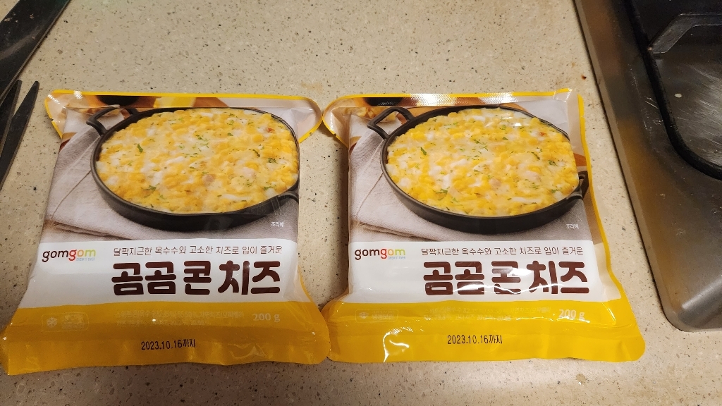 곰곰 콘 치즈