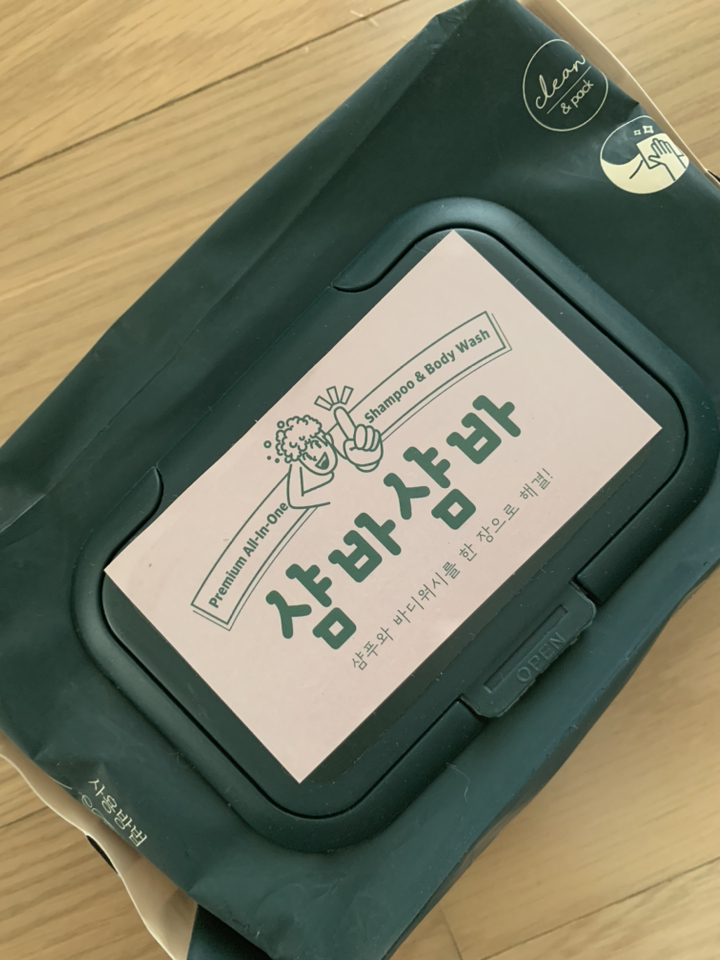 샴바샴바 샤워 티슈