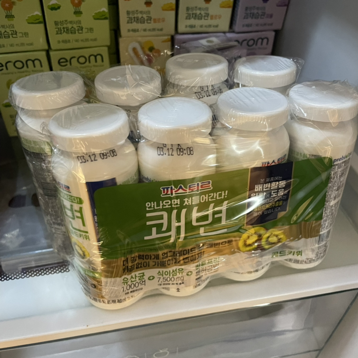파스퇴르 쾌변 요구르트 골드키위