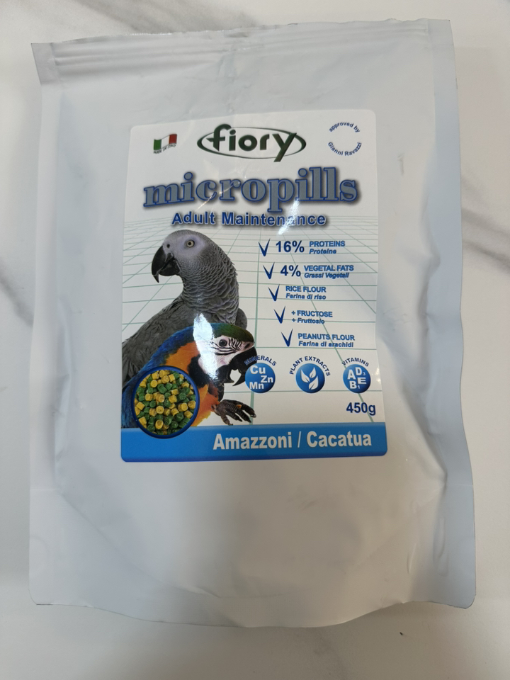 (진공포장) 피오리 모든새용 펠렛 450g - (코뉴어 퀘이커 뉴기니아 아마존등), 1개