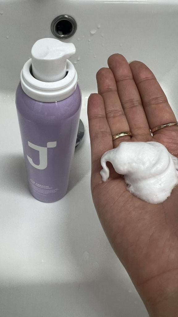 제이숲 실크 케라틴 폼 헤어 트리트먼트, 200ml, 1개