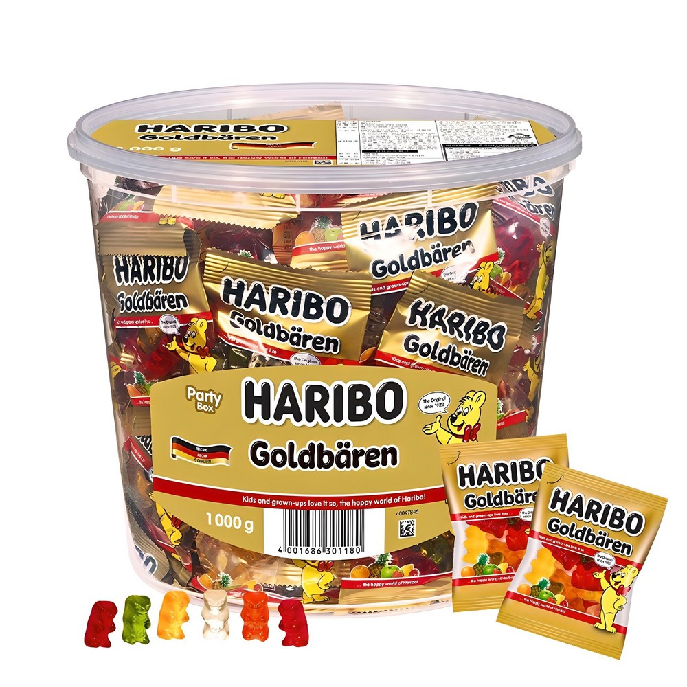 골드 향유, 하리보 골드베렌 젤리로 행복한 시간을 즐기세요!