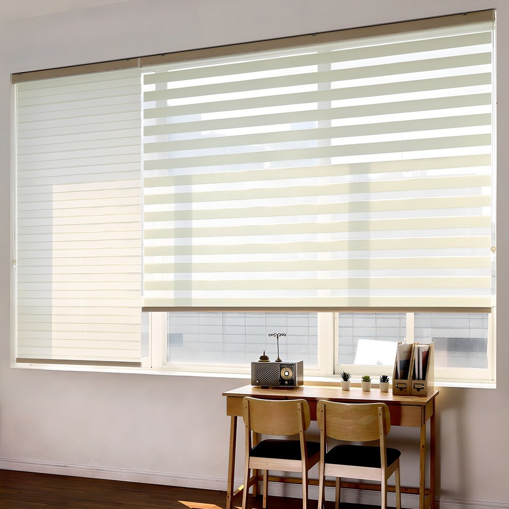 천연미와 실용성을 겸비한 창안애 내츄럴 콤비블라인드