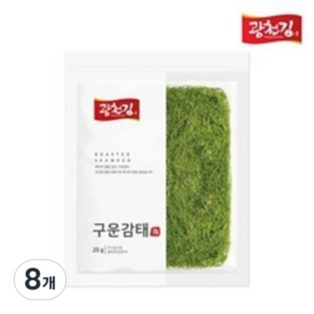 광천김 구운감태, 20g, 6개