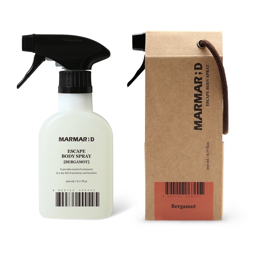 마르마르디 이스케이프 바디스프레이 베르가못향, 200ml, 1개