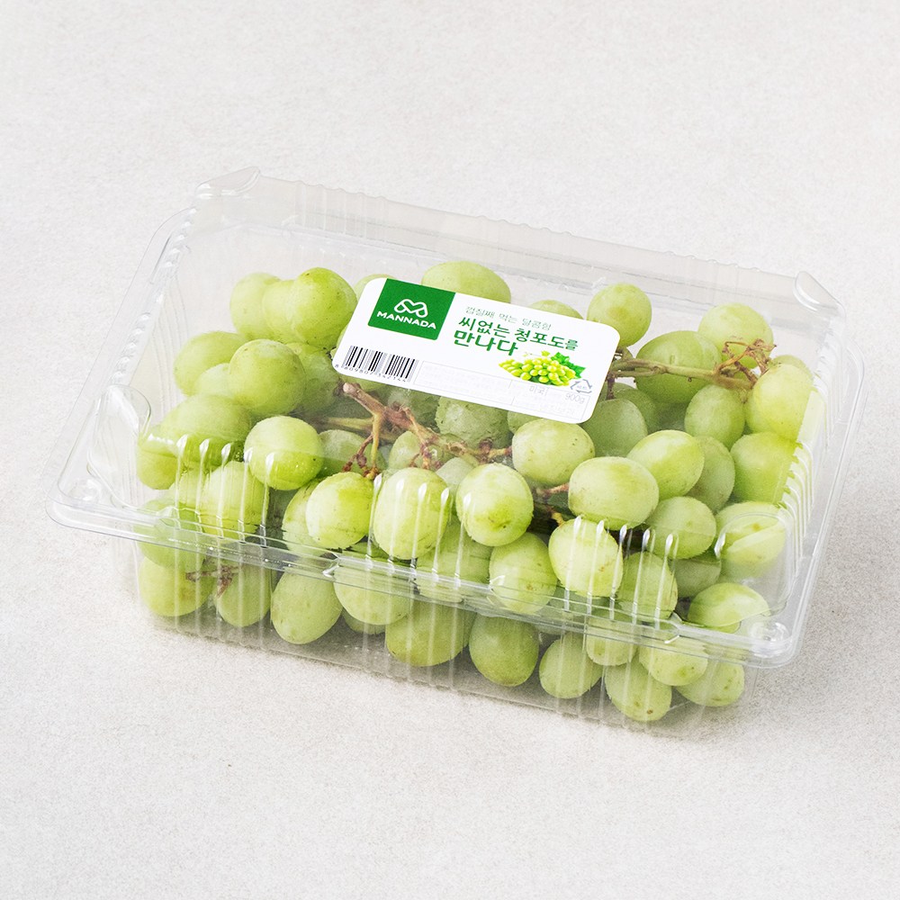 입안 가득 퍼지는 싱그러움, 만나다 미국산 씨없는 청포도!