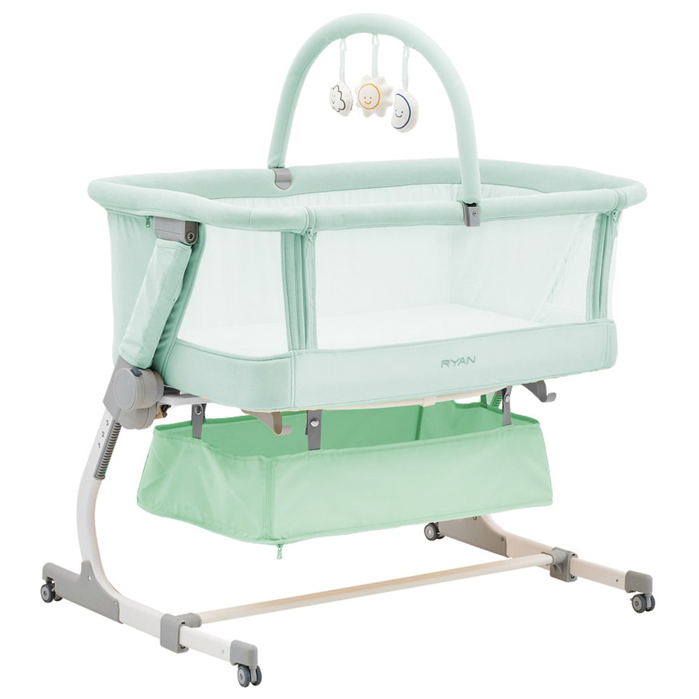 리안 드림콧 코지라인 아기침대 토이바 세트, 코지 그레이