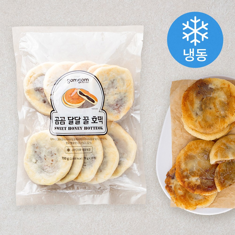 겨울밤, 추억을 굽는 달콤한 향기: 곰곰 달달 꿀호떡으로 떠나는 미식 여행 호떡