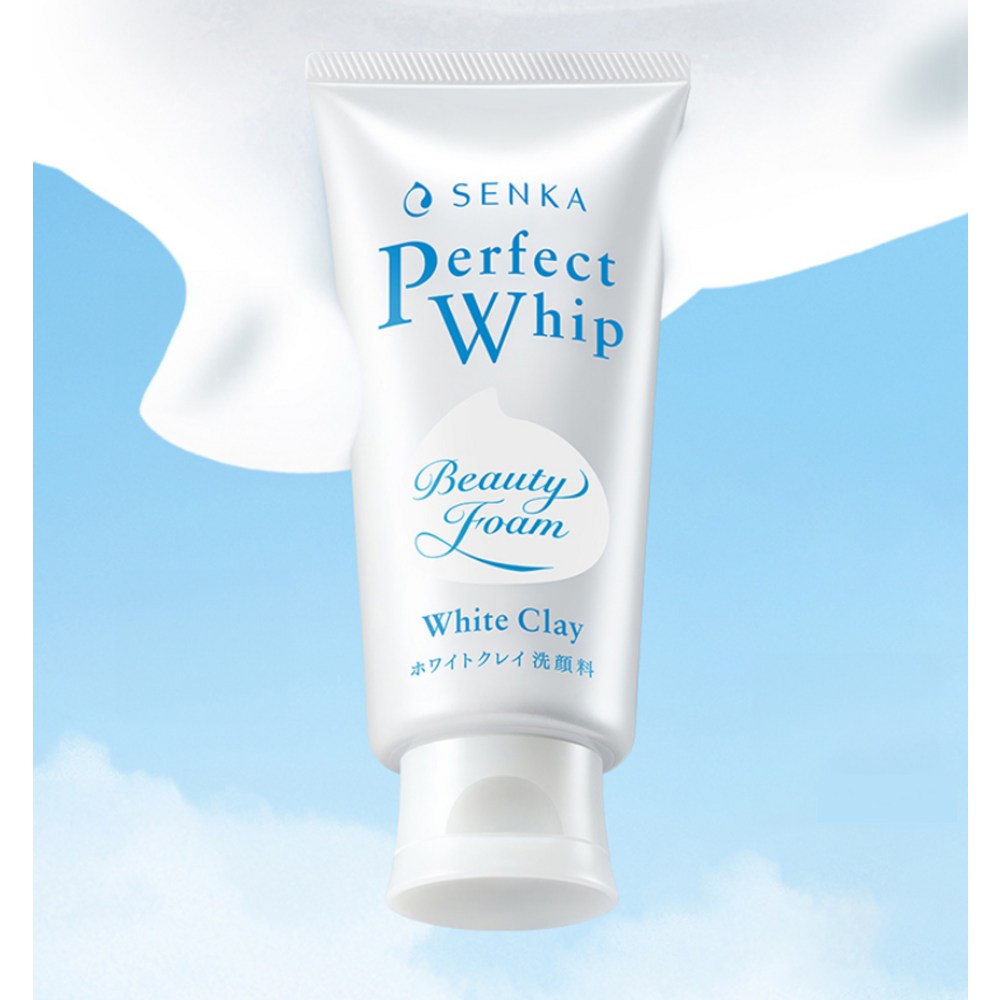 센카 퍼펙트 휩 화이트 클레이: 더 깨끗하고 밝은 피부를 위한 클레이 딥 클렌징