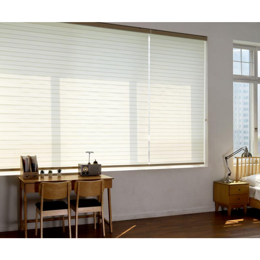 고객 만족도가 높은 창안애 내츄럴 콤비블라인드로 가정에 천연미와 실용성을 더하세요.