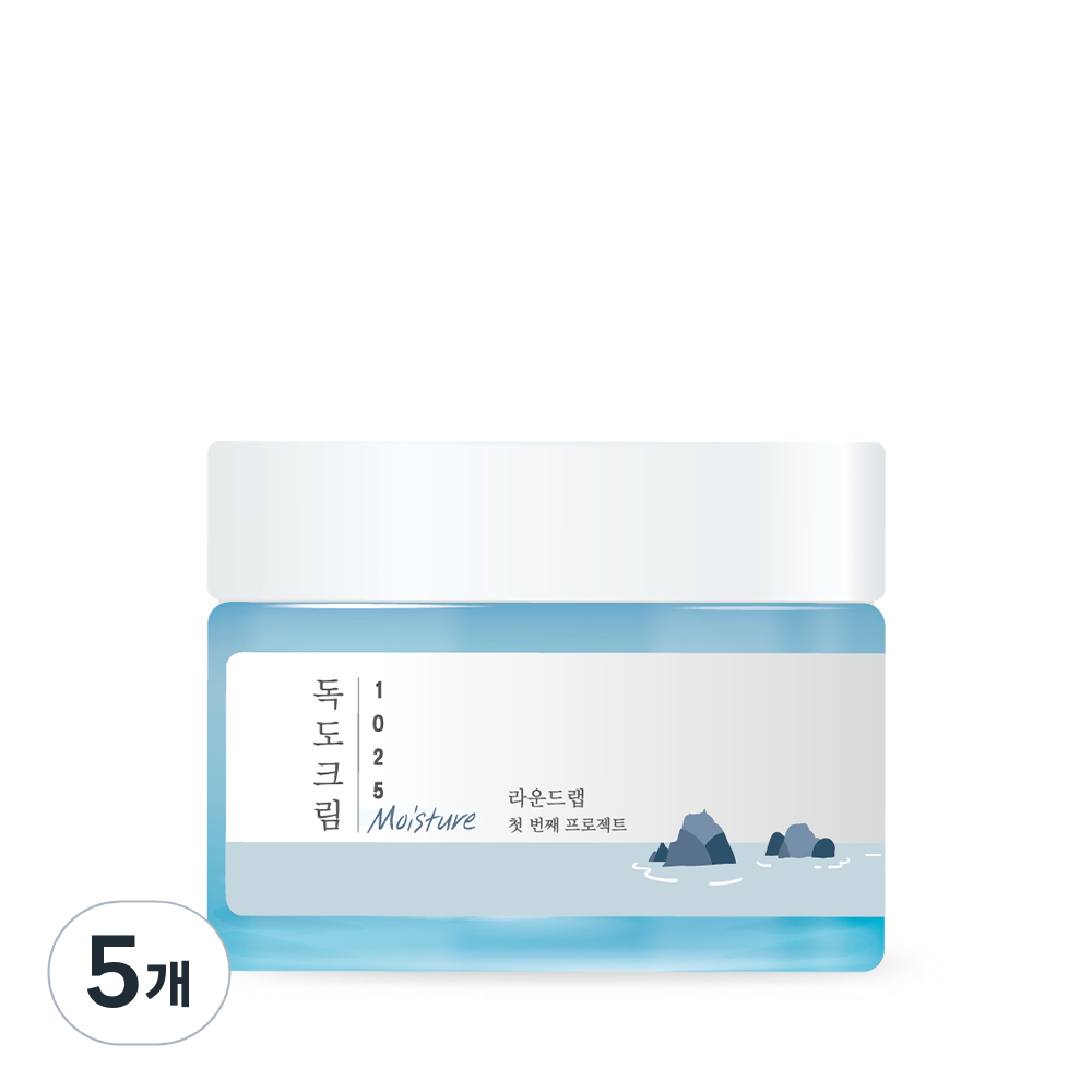 라운드랩 1025 독도 수분 크림, 50ml, 2개