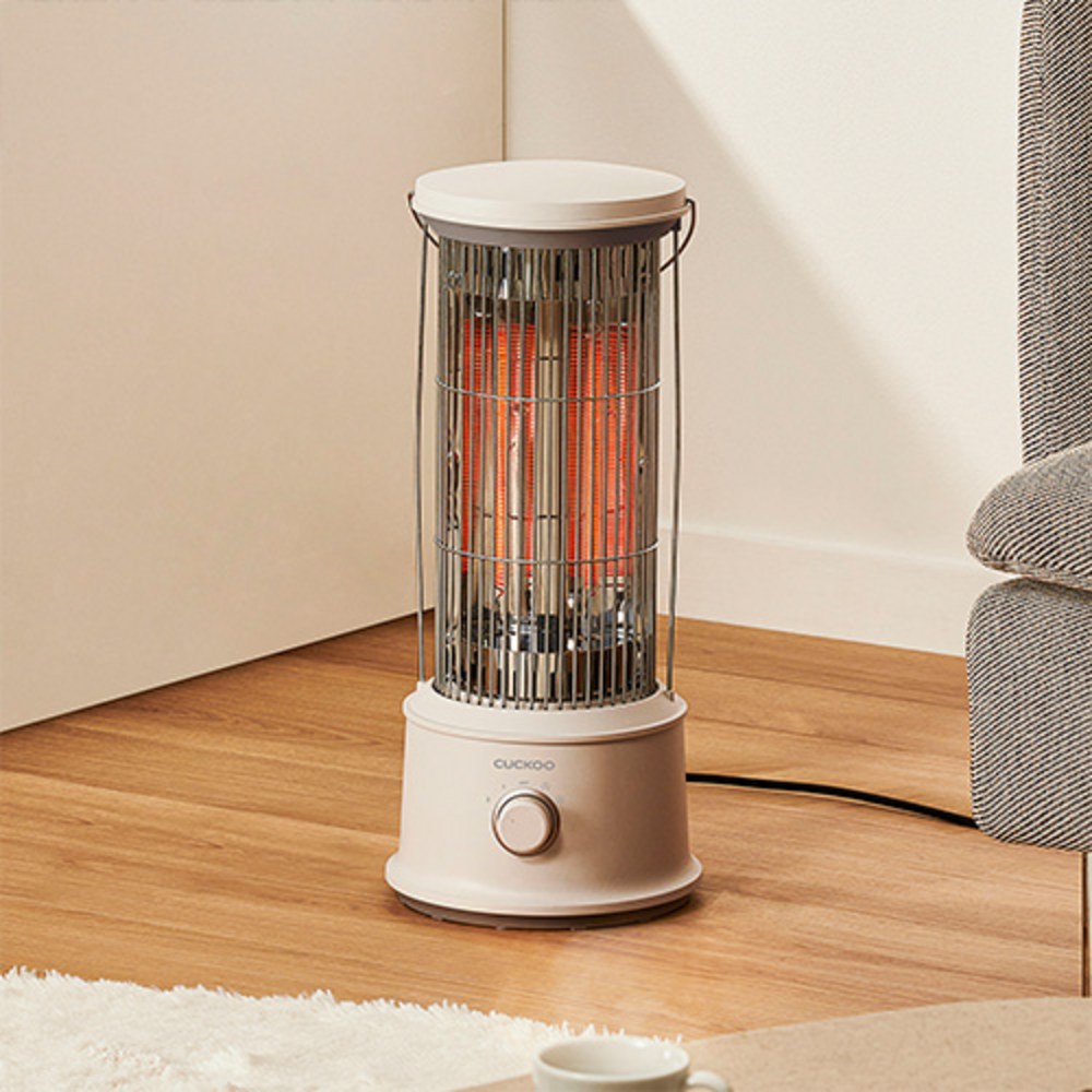 찬 바람마저 녹이는 따스함, 쿠쿠 카본 히터로 포근한 겨울을!