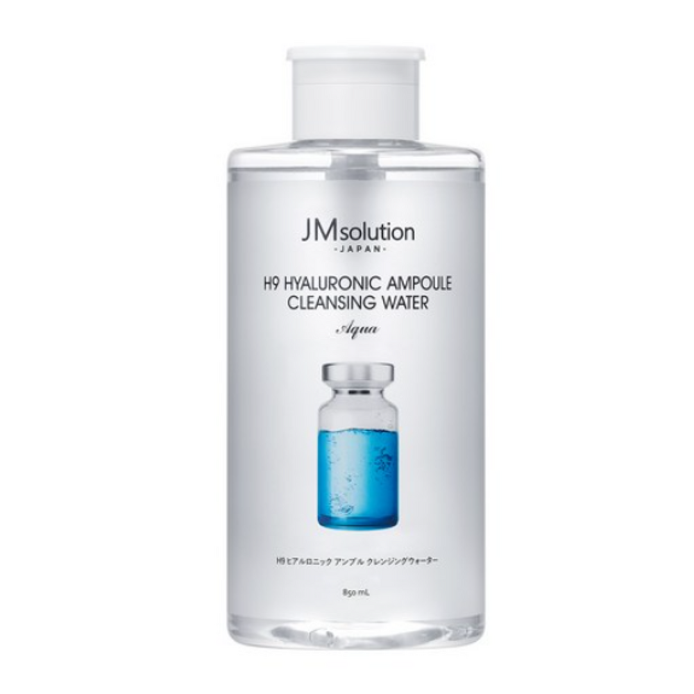 제이엠솔루션 H9 히아루로닉 앰플 클렌징 워터 아쿠아, 850ml, 1개