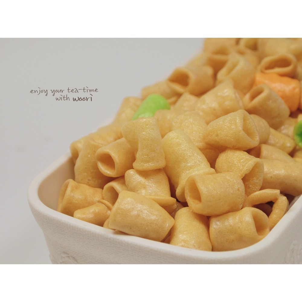 크런치하고 고소한 마카로니 칼라 뻥튀기로 일상에 기쁨과 만족을 더하세요!