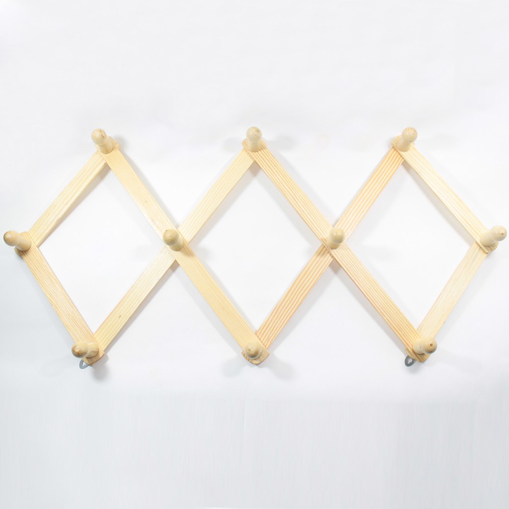 실용성과 미적 감각을 모두 갖춘 10구 자바라옷걸이