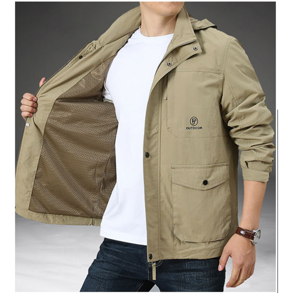 합리적인 가격과 뛰어난 기능성을 갖춘 남자 간절기 필수템: 탈부착 야상 점퍼