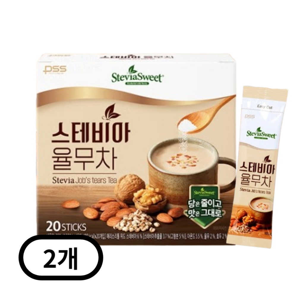 스테비아스위트 율무차, 18g, 50개입, 1개