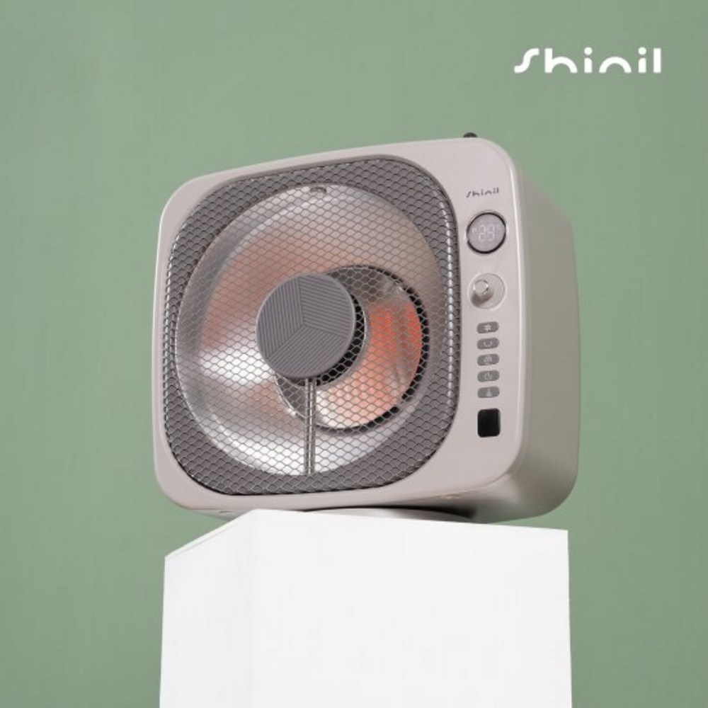 따뜻함과 안전을 담은 2024년형 신일 에코큐브 히터