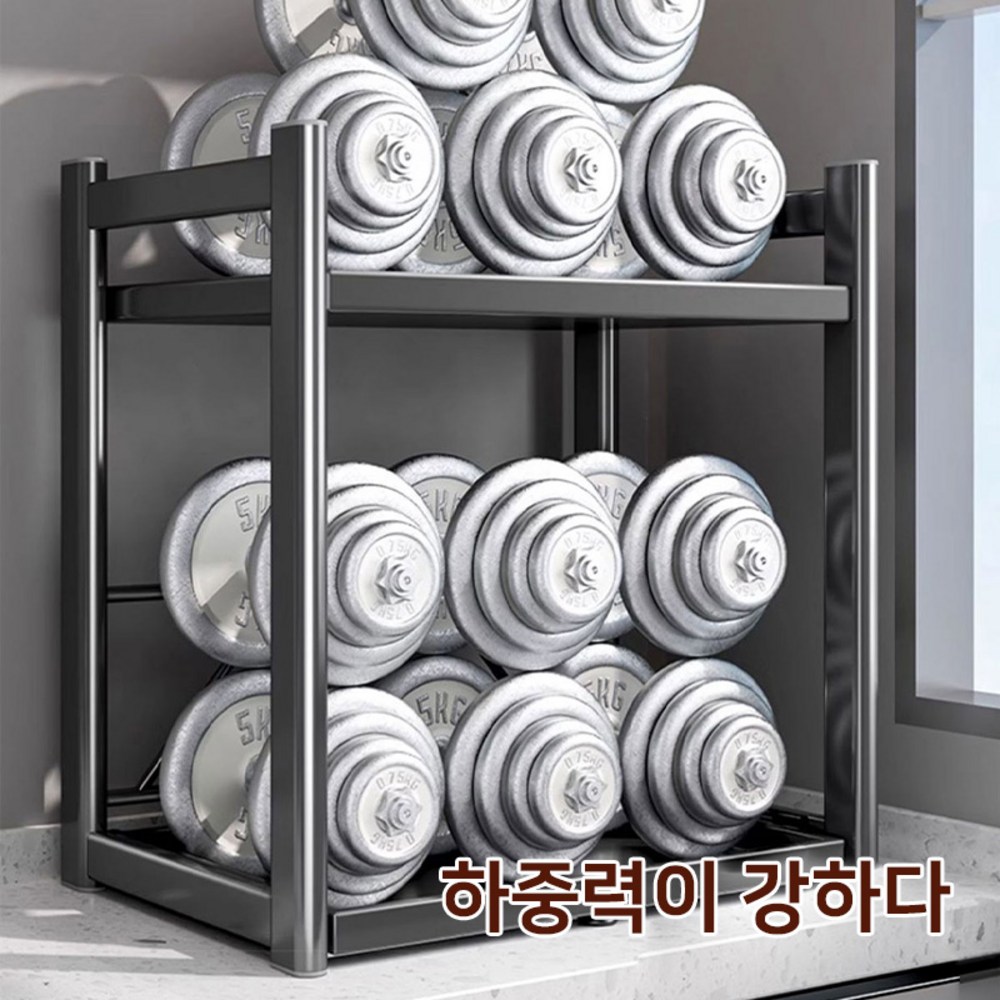 인출식 2단 선반으로 주방 공간 혁신!