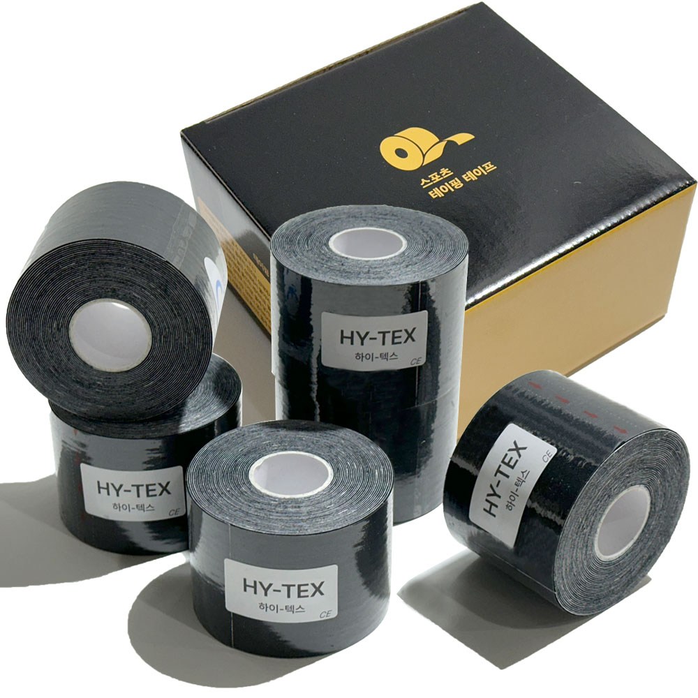 MehrWert 키네시올로지 근육 스포츠 테이핑 테이프 리뷰 발목테이핑