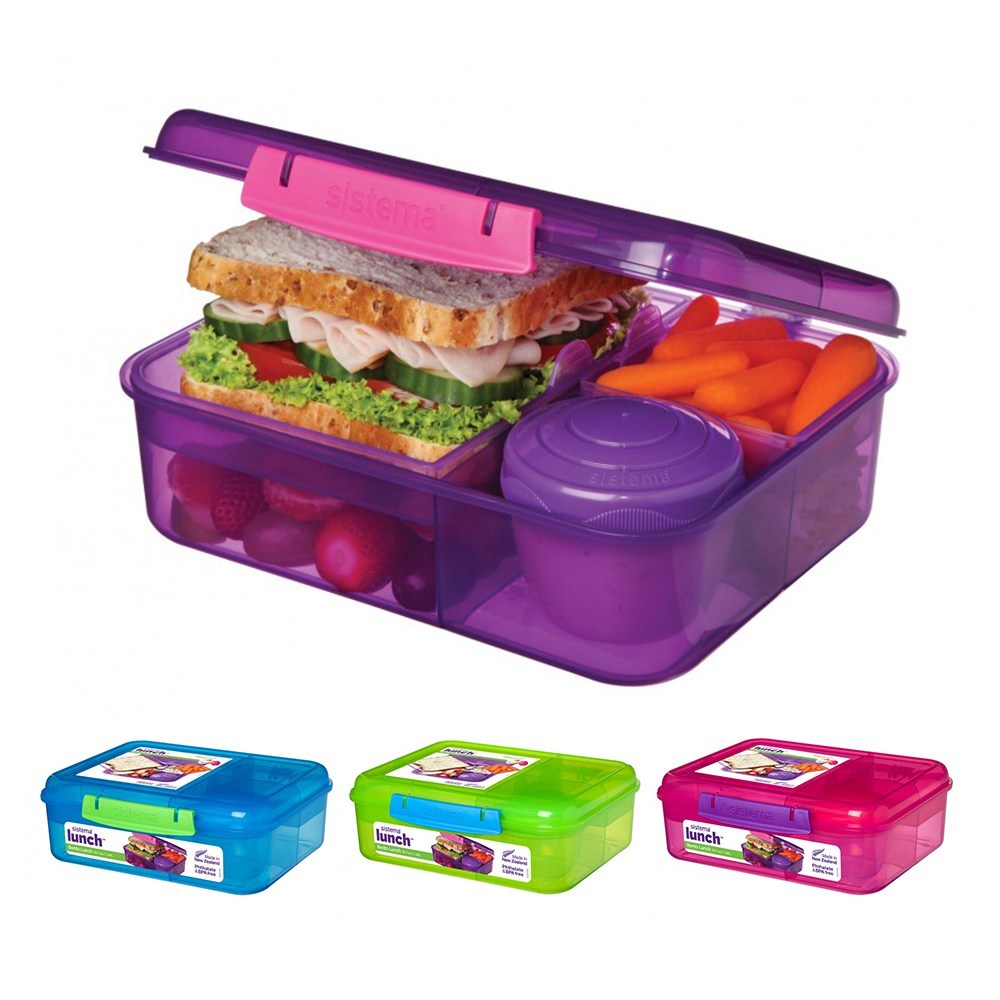 시스테마 벤토 런치 박스: 편리하고 건강한 점심 식사 동반자
