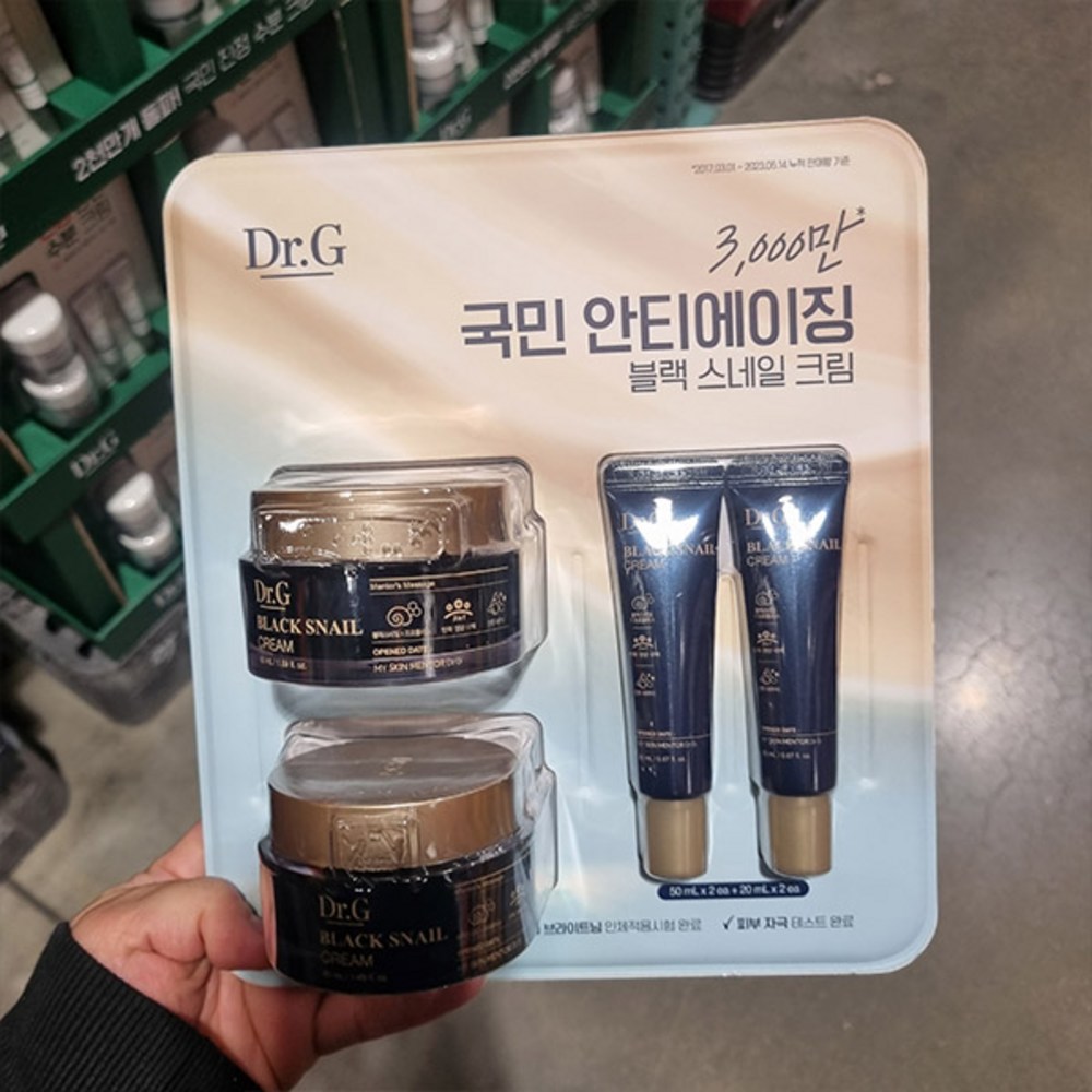 닥터지 블랙 스네일 크림 50MLX2+15MLX2, 1개