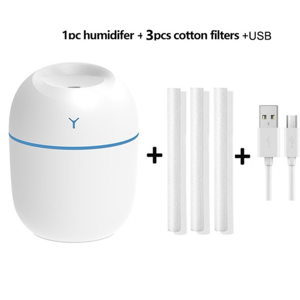 실내 전기 디퓨저 인테리어 추천 DIY 향로 220ml 미니 공기 가습기 휴대용 usb 아로마 에센셜 오일 led 램프 자동차 홈 침실 가습기... 