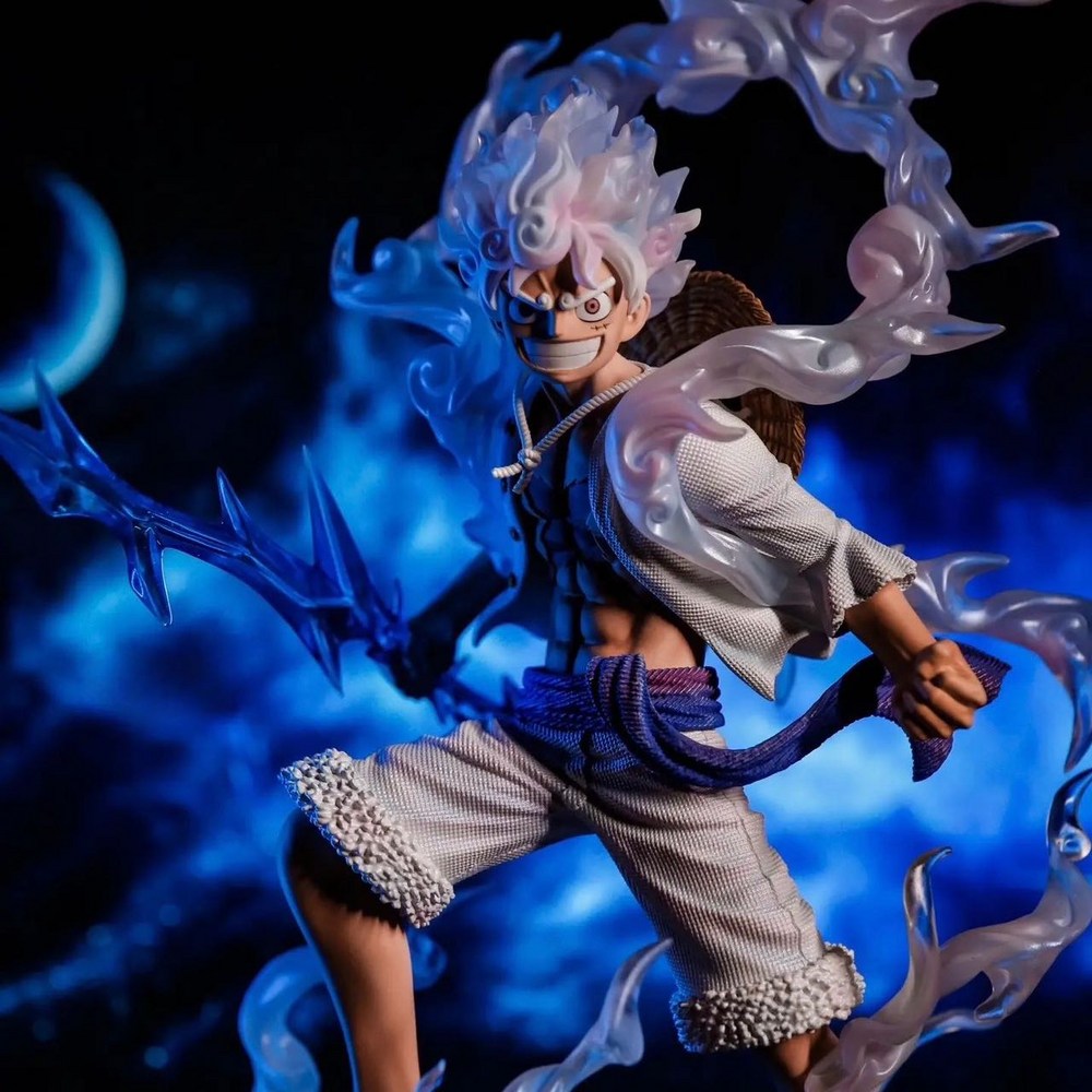 고무고무 번개 니카루피: 전설적인 원피스 기어5의 화려한 표현