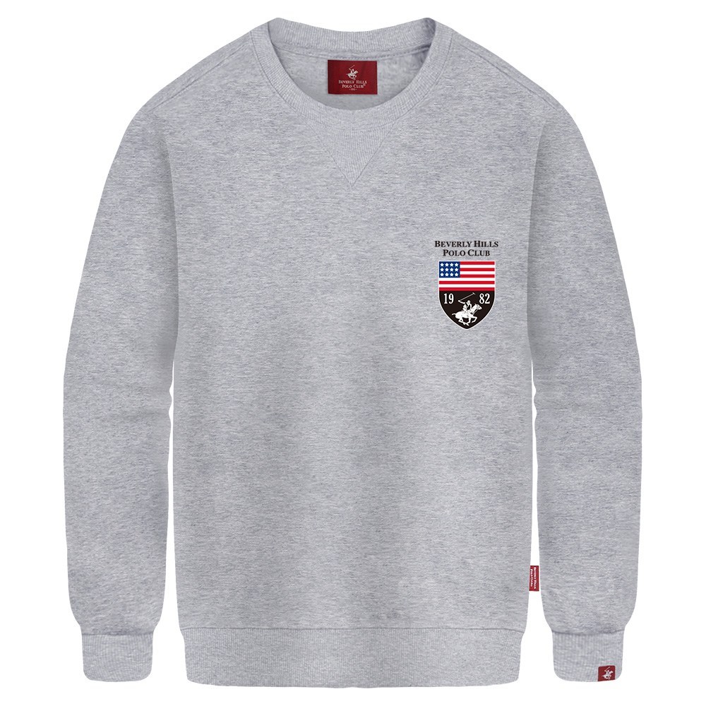 일상에 스며드는 편안함과 스타일, 비버리 스몰 로고 맨투맨 티셔츠