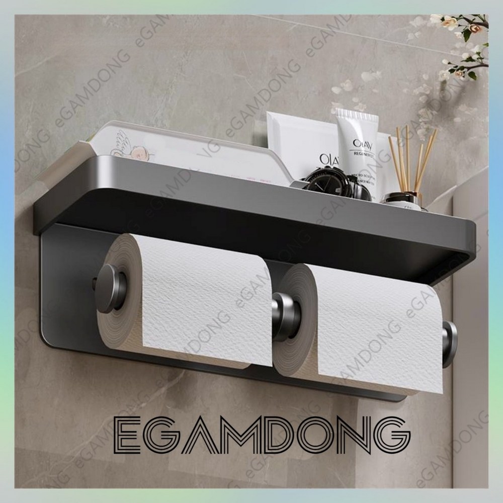 욕실의 혁명! 센스짱 휴지걸이로 매일의 불편함 제거