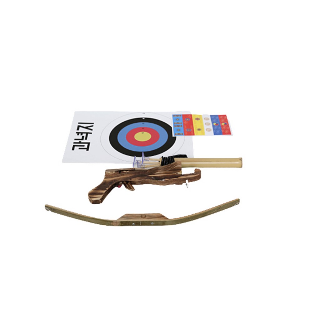 자연을 담은 하나로 대나무 석궁, 아이의 꿈을 쏘아 올리세요!