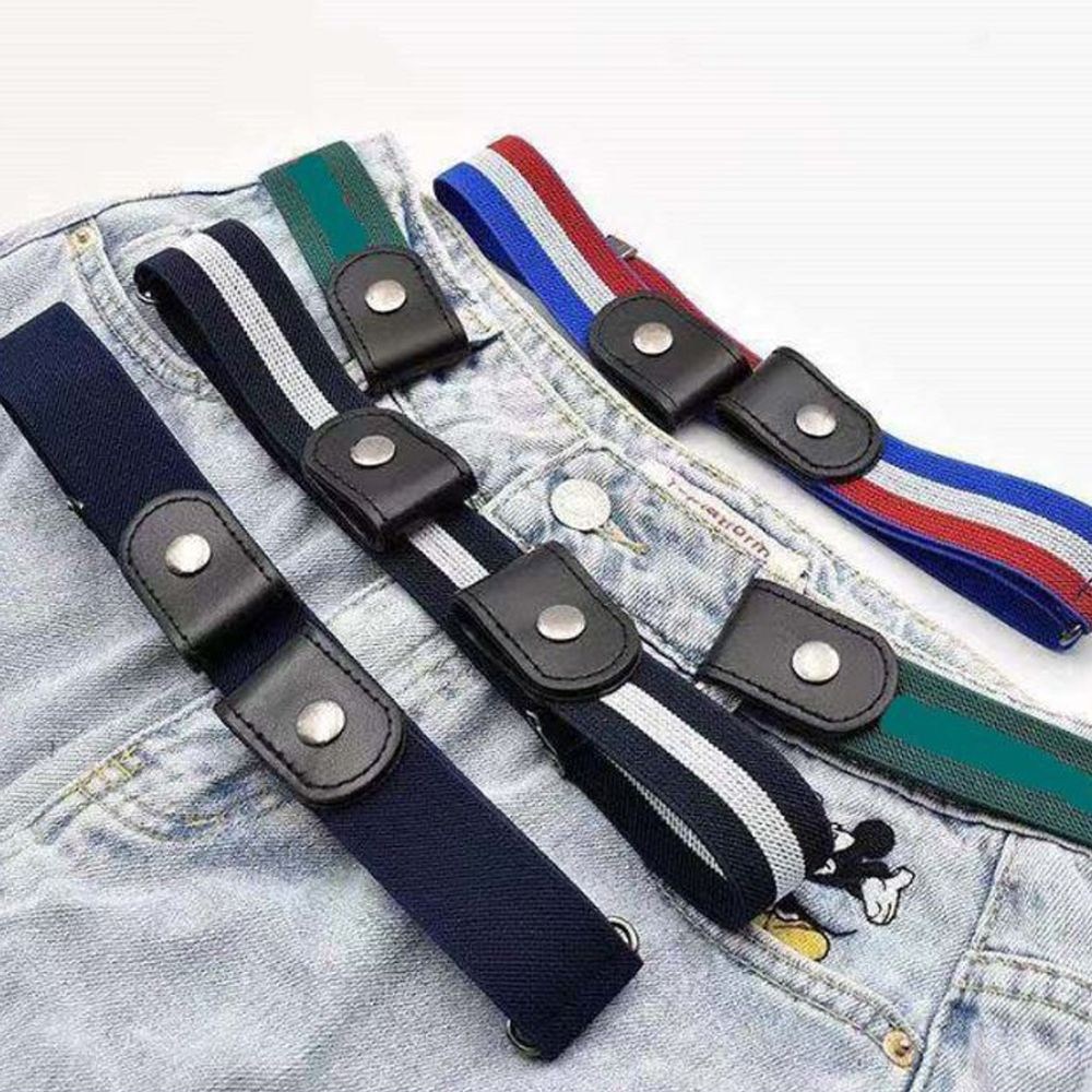 버클없이 허리조절 간편한 늘어나는 매직 벨트