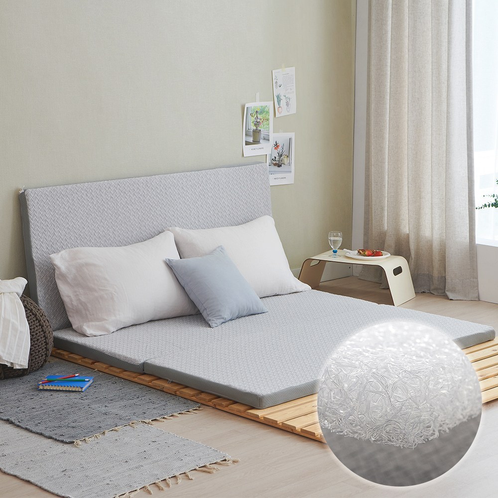 편안한 밤을 위한 최고의 선택, 3단 접이식 POE 단단한 토퍼