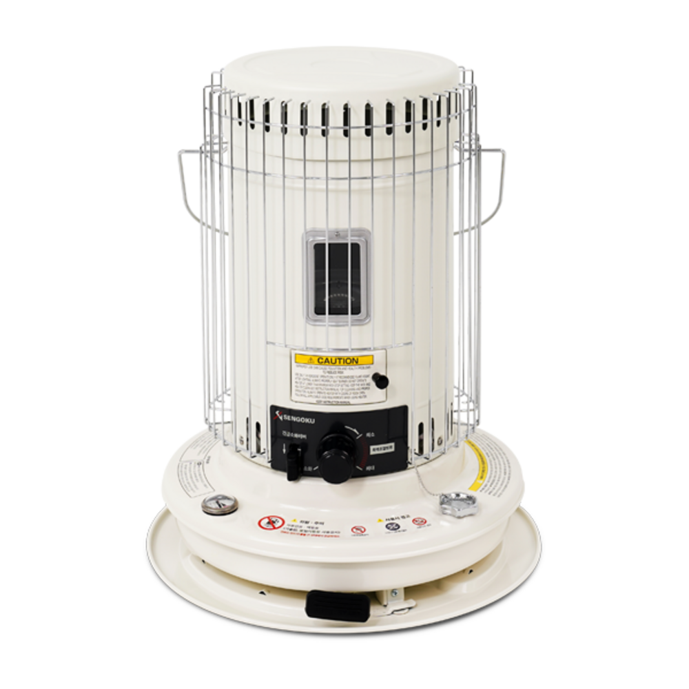 센고쿠 GKH-2300: 겨울 캠핑의 낭만을 따뜻하게 밝히는 화이트 심지난로