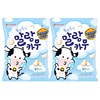 롯데웰푸드 폭신폭신 말랑카우 밀크, 158g, 2개