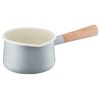 락앤락 슈트 IH 멜로우 법랑 편수냄비, 14cm, 스모크그레이, 1개