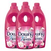 다우니 초고농축 7일지속 탈취파워 섬유유연제 목련과 베리 본품, 1.05L, 3개