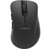 스톰엑스 제닉스 무소음 무선 마우스 WM1, 블랙, STORMX WM1