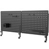 카멜마운트 파티션 타공판 1160 x 501 mm, 1개, 블랙